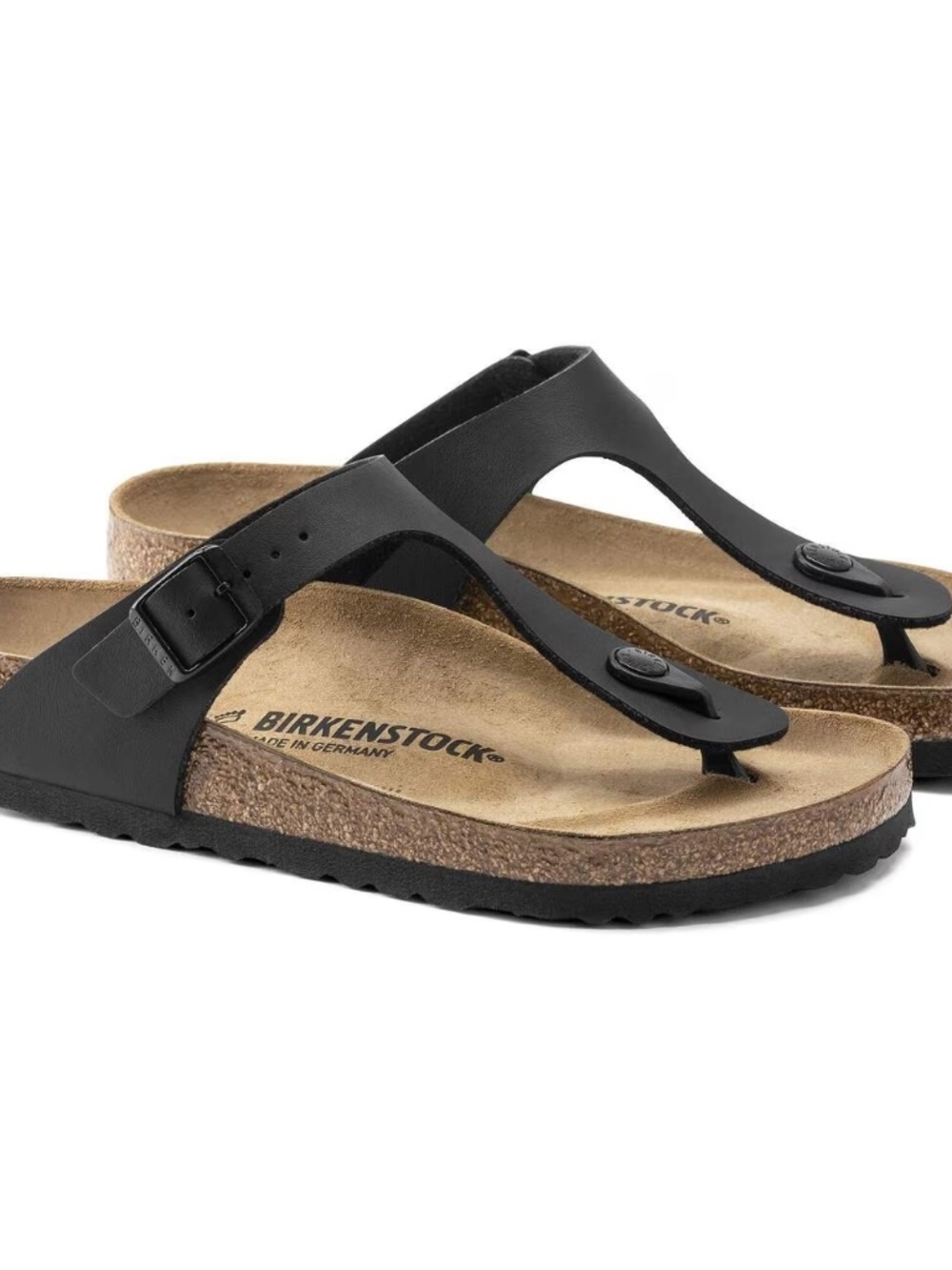BIRKENSTOCK Gizeh Graceful Licorice Unisex Sandals Men 8 Women 10 NEW - Picture 3 of 11